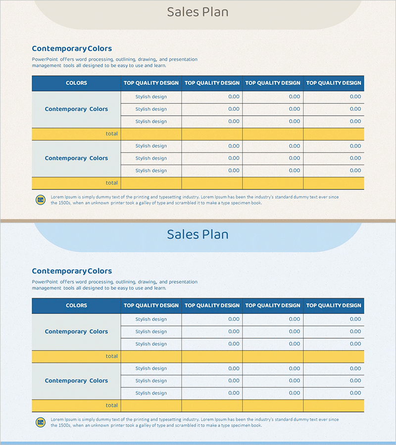 운영 자금 확보 전략 테이블 – 재무계획과 성과