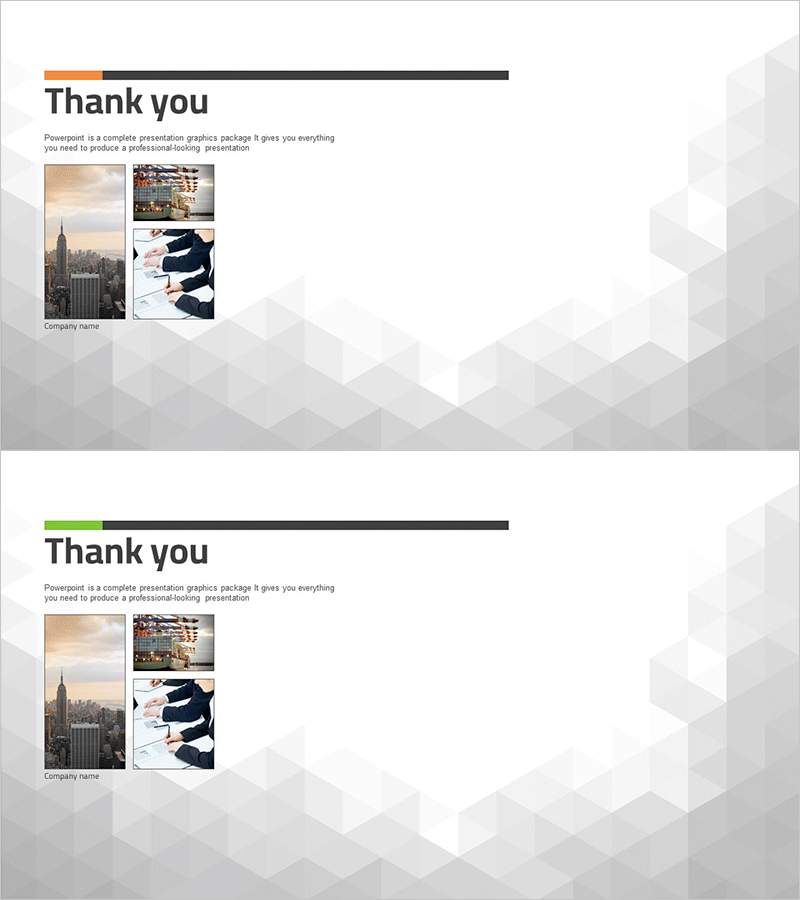 심플 테마 사업계획서 엔딩 표지 – 프로페셔널한 마무리