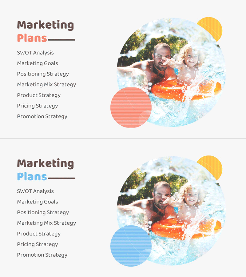 영유아 용품 사업계획서 템플릿 간지