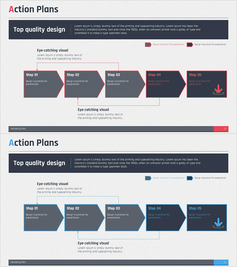 단계별 계획 선형 다이어그램 – 효과적인 사업 추진 전략