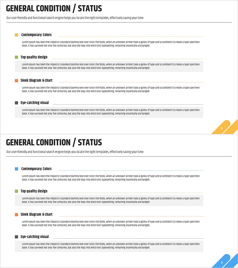 제안서 조항 – 사업 소개를 위한 슬라이드