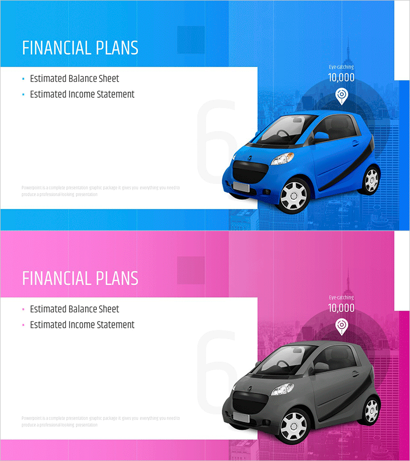 카셰어링 사업계획서 템플릿 간지 – 재무 계획