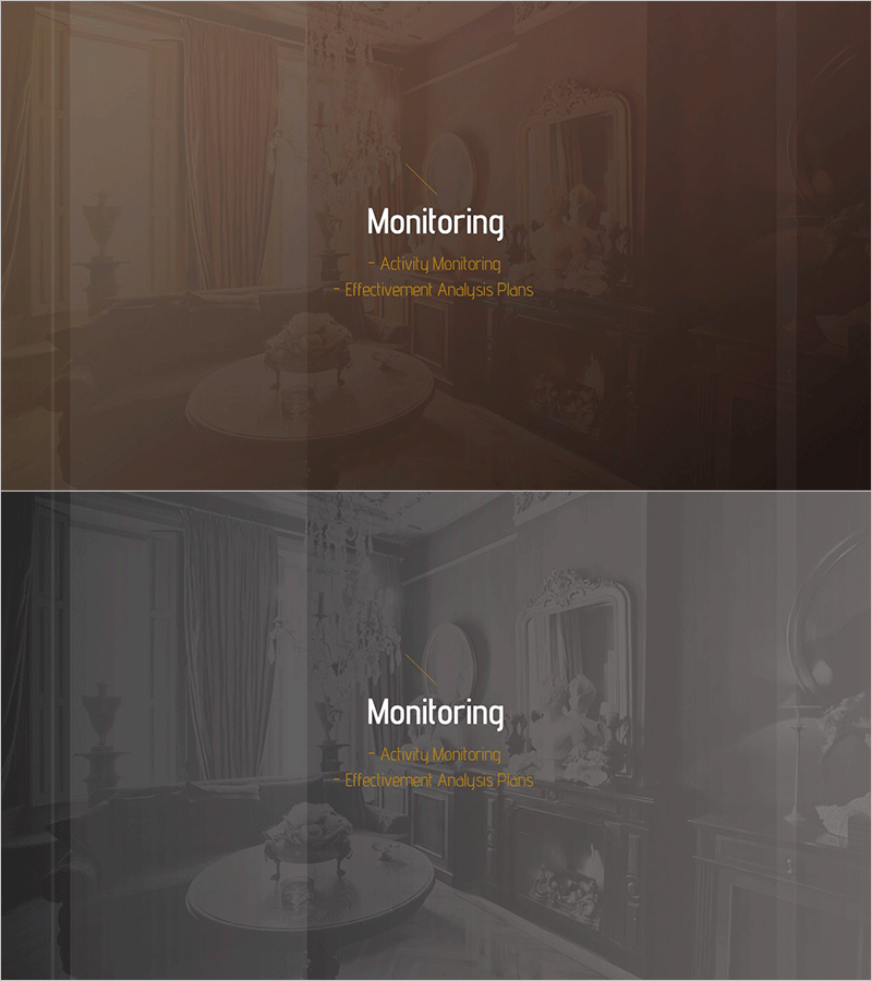 고급 호텔 마케팅 기획서 템플릿 간지