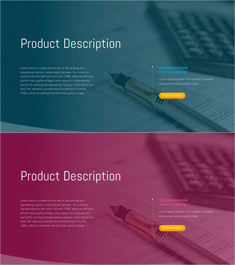 물류 사업계획서 템플릿 간지 – 세련된 디자인의 프로젝트 개요