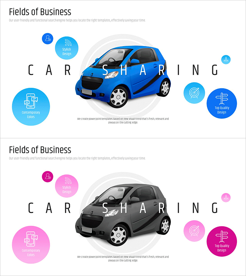 카셰어링 서비스 영역 소개
