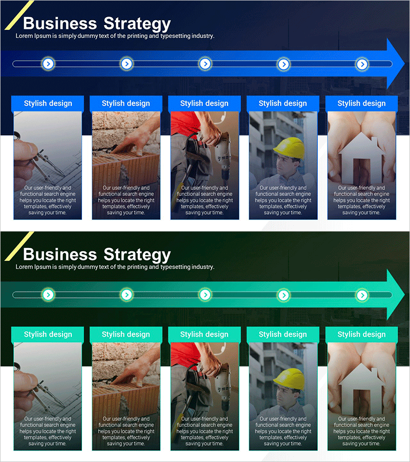 건축 진행 프로세스 시각화 – 사업 전략 일원화