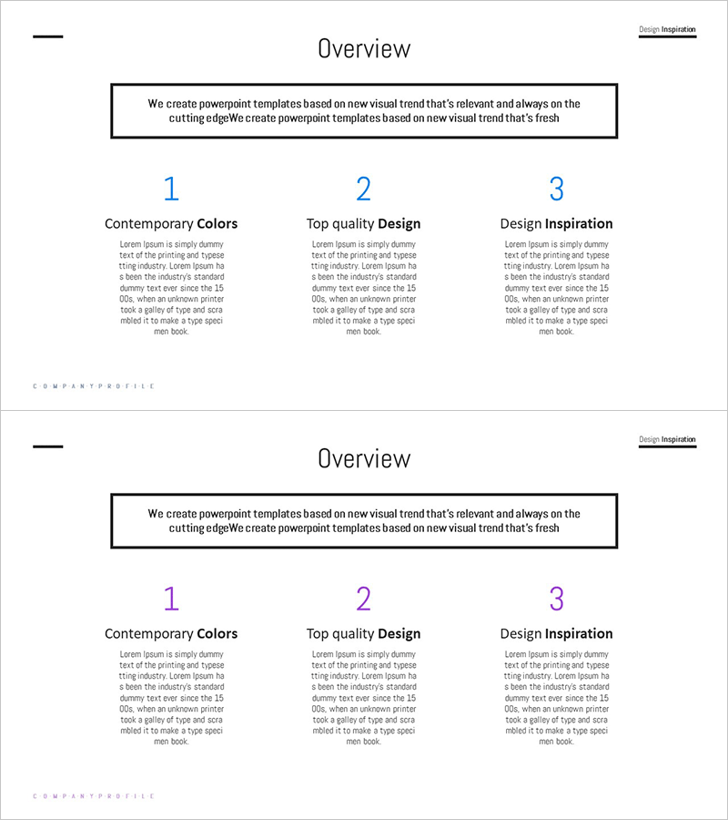 회사 목표 개요 – 비전과 전략