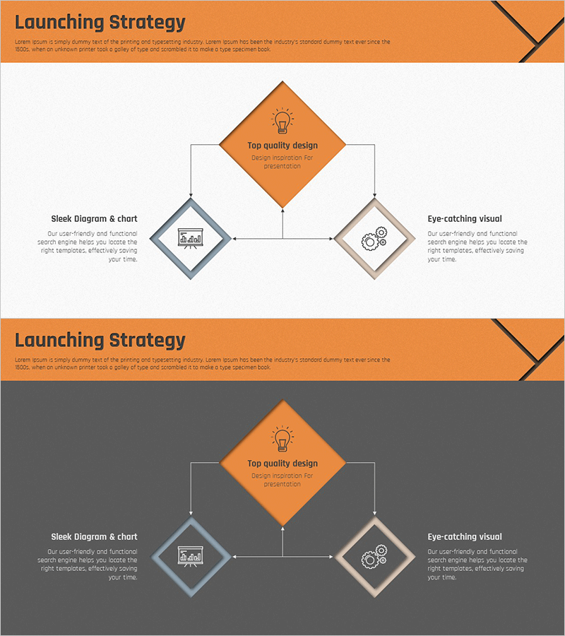 마케팅 전략 순환 다이어그램 – 효과적인 전략 시각화
