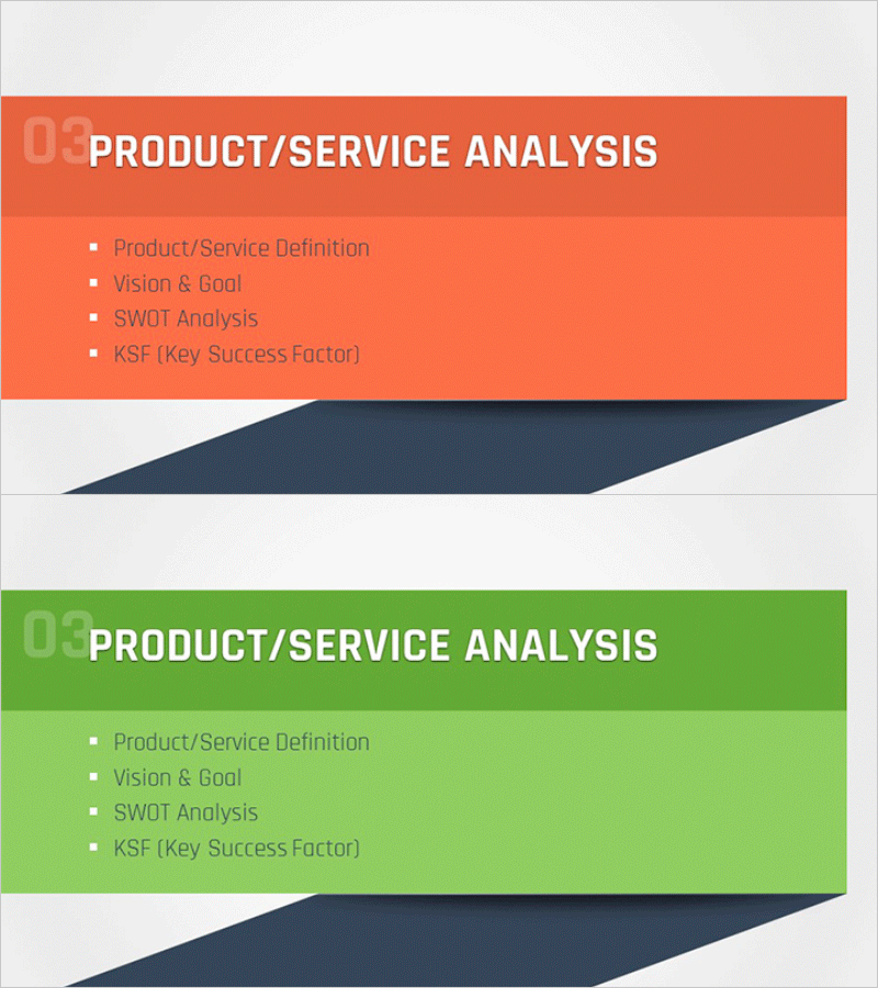 다이나믹 밴드 마케팅 기획서 템플릿 간지
