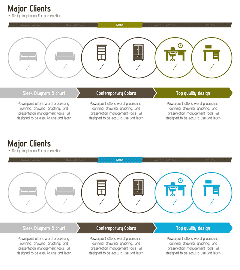 가구사업 주요 클라이언트 소개 – 디자인 영감의 흐름