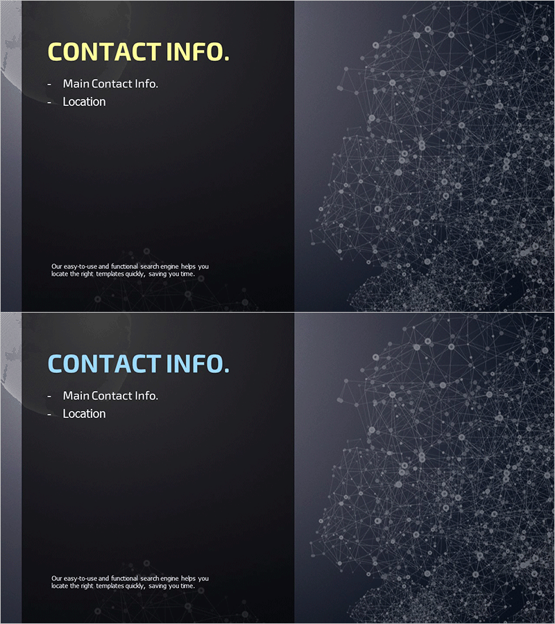 글로벌 회사 소개 슬라이드 – 비즈니스 파트너를 위한 간지