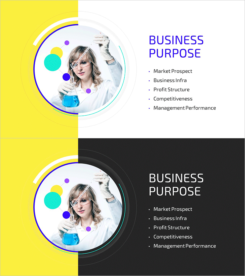 신약개발 투자유치 템플릿 간지 – 경쟁력 강화와 성과 강조