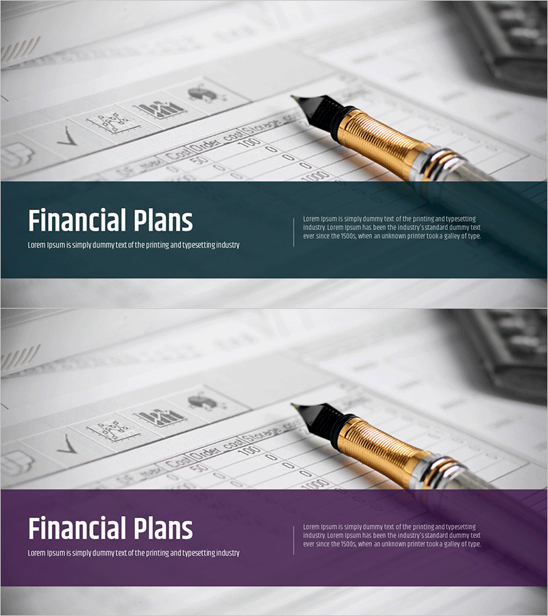 스탠다드 투자유치 피피티 템플릿 간지 – 금융 계획에 대한 전문적인 소개