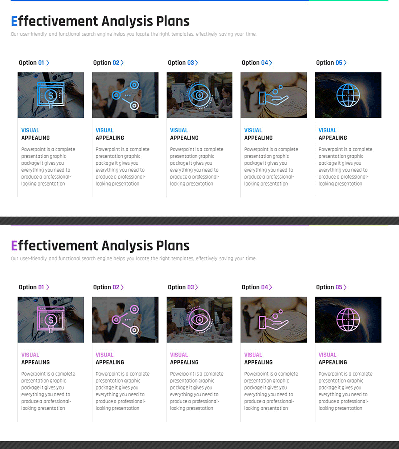 비즈니스 프로그램 특성 소개 다이어그램 – 체계적 접근