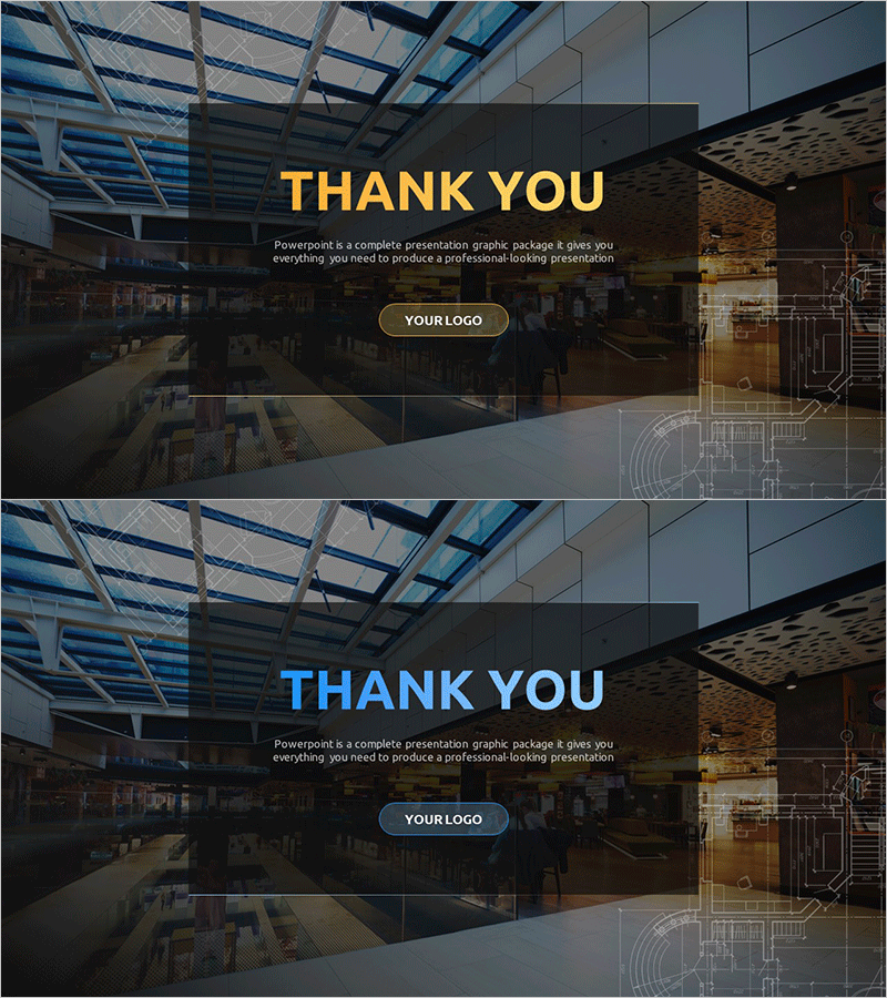 쇼핑몰 운영 제안서 엔딩 표지 – 매력적인 마무리