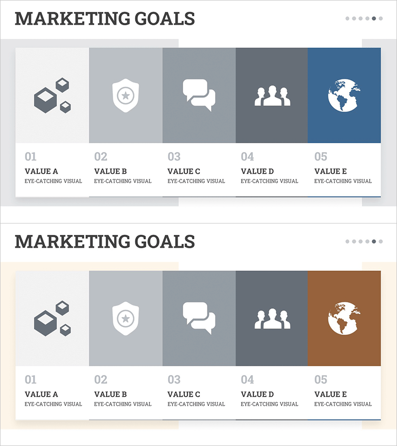 비즈니스 목표 다이어그램 - 효과적인 마케팅 전략 수립