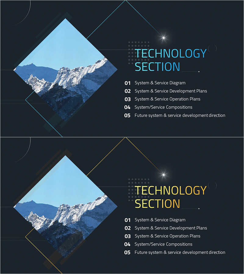 포토그래피 제안서 템플릿 간지 – 심플하고 스타일리시한 디자인