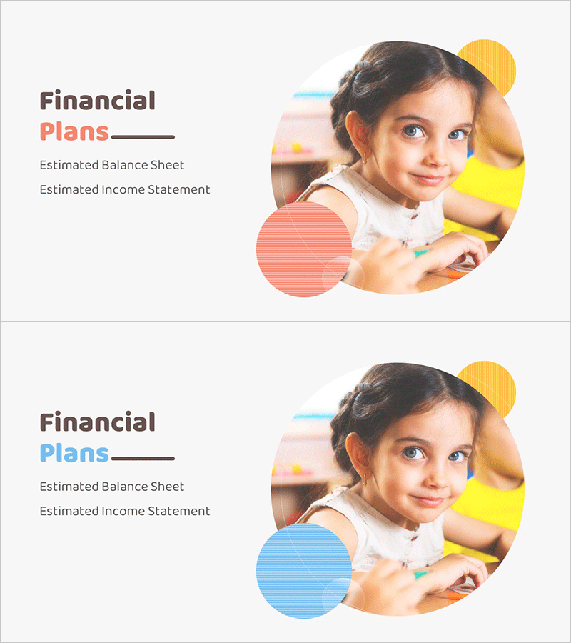 영유아 용품 사업계획서 템플릿 간지