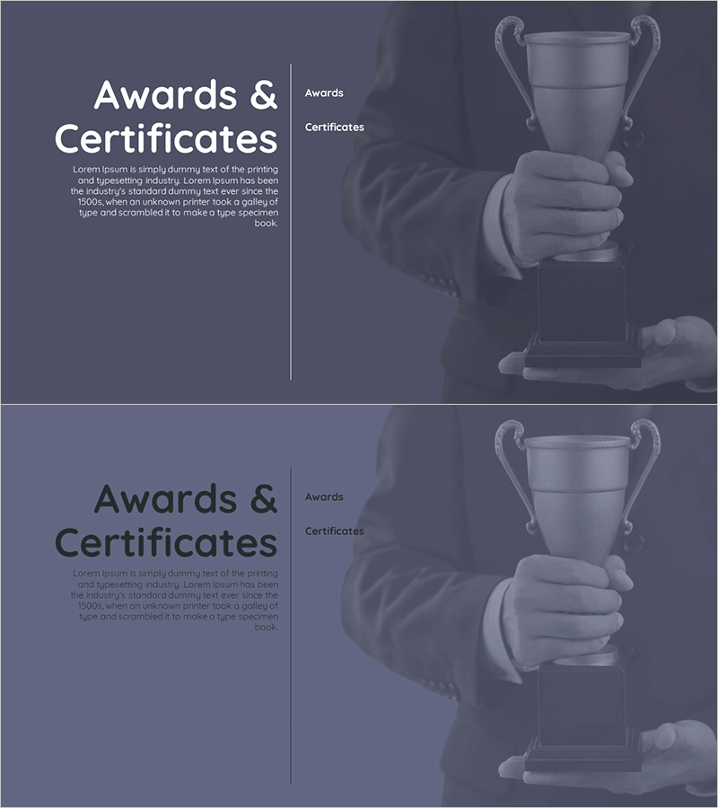 다채로운 심플 회사소개서 간지 슬라이드