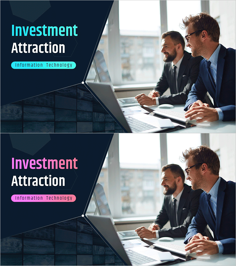 IT 투자유치 템플릿 표지
