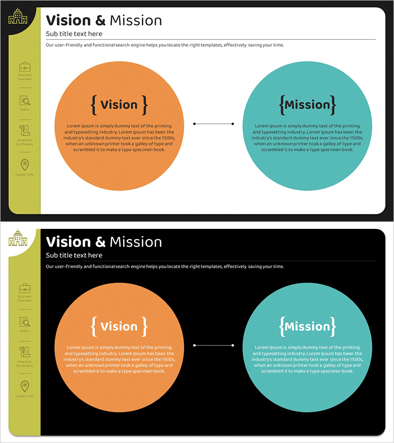 주요 핵심역량 소개 – 비전과 미션