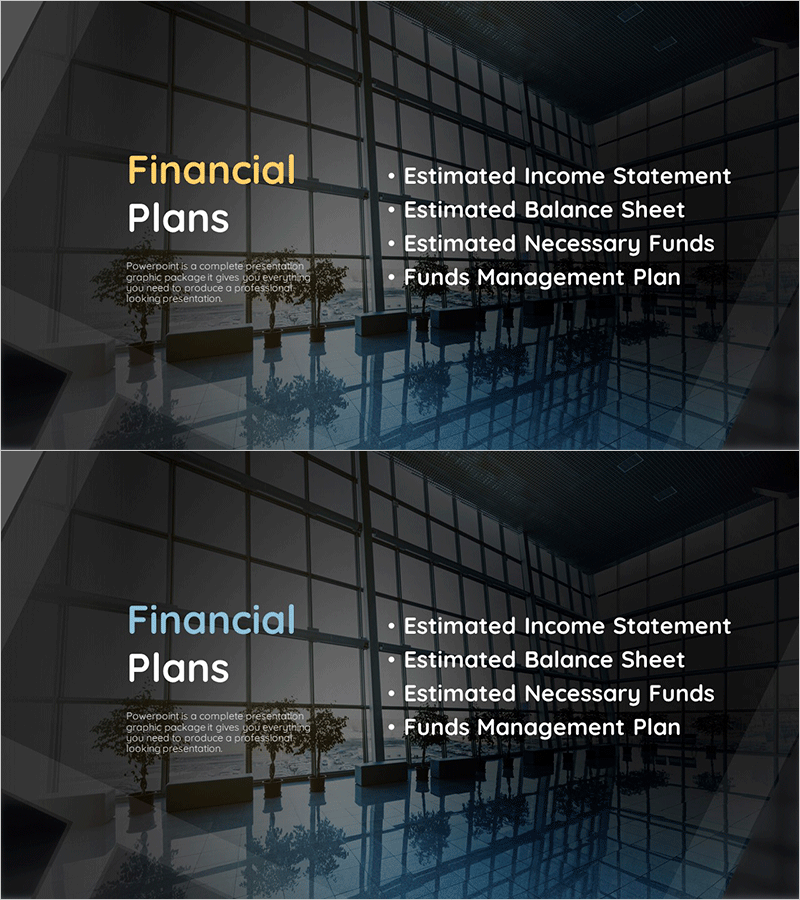 건축 투자유치 PPT 간지 – 전문적이고 세련된 디자인
