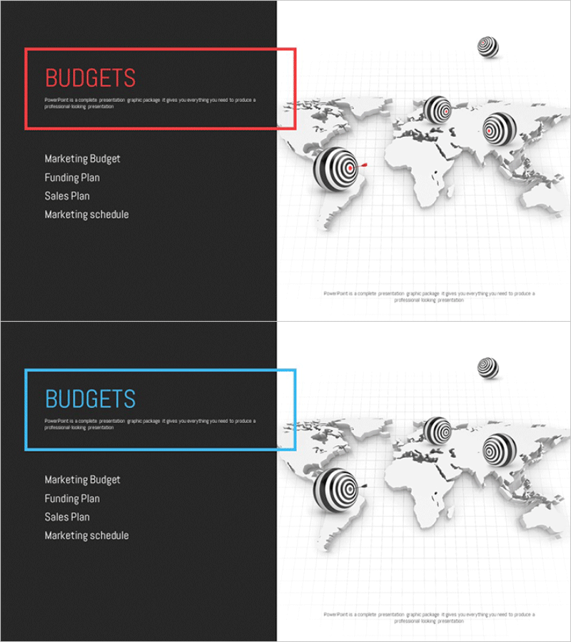 타겟 마케팅 기획서 템플릿 간지