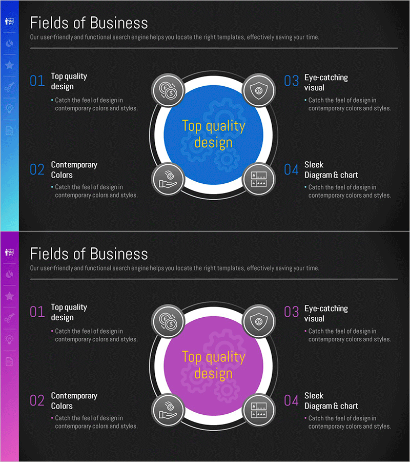 자산 관리 비즈니스 영역 다이어그램 – 클러스터와 연결