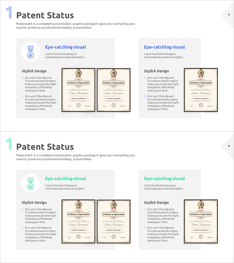 주요 특허 및 인증 내역 – 혁신과 신뢰