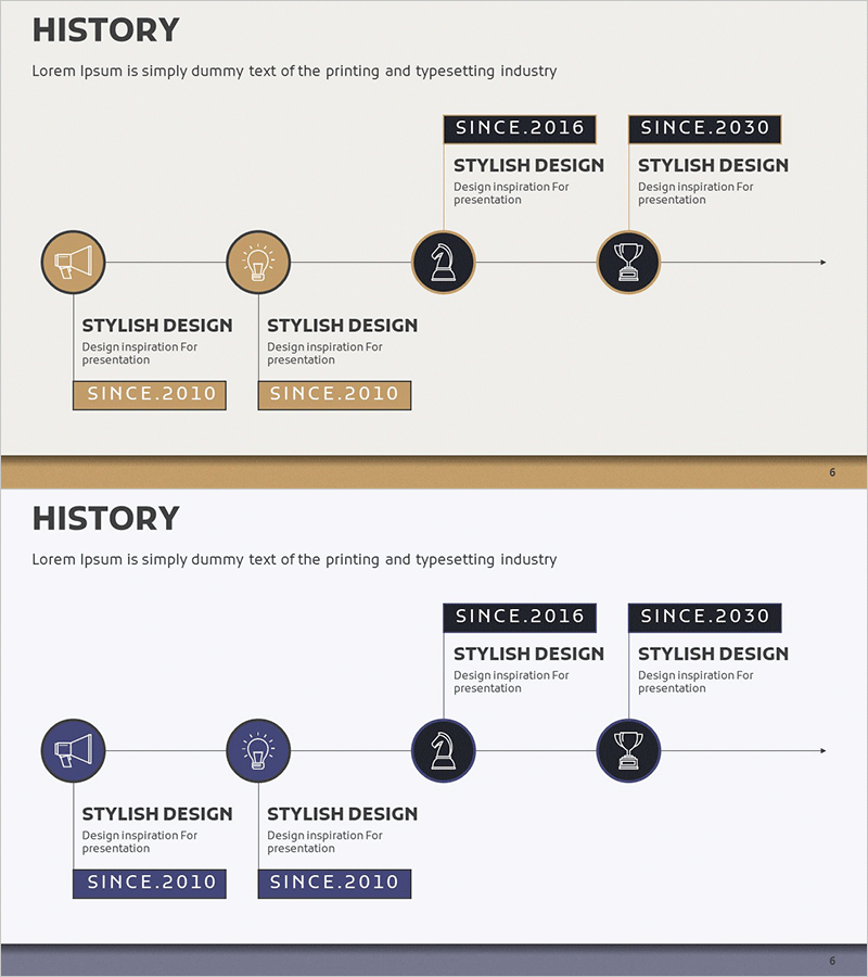 회사 연혁 다이어그램 – 발전의 흐름을 담다