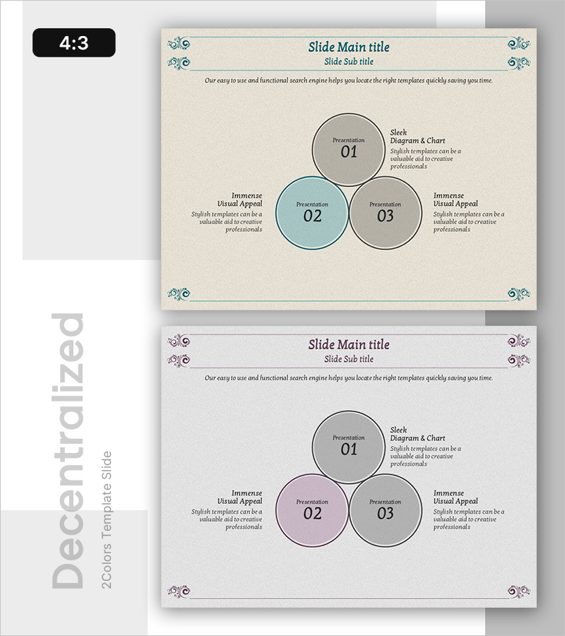 클래식 다이어그램으로 전략 방향 시각화 – 비주얼 매력