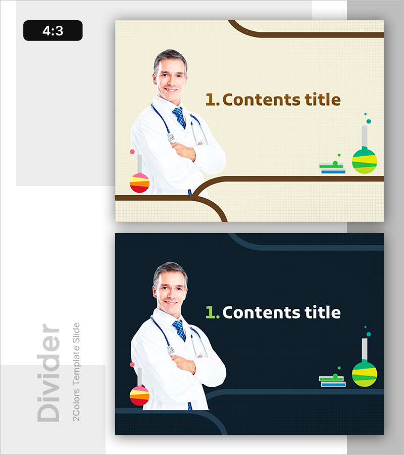 실험 발표 PPT 간지 – 과학적 개념의 시각화