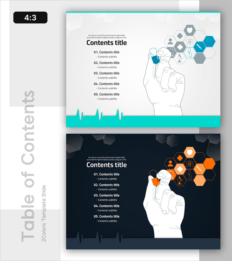 제약 연구 결과 발표 PPT 목차 – 명확하고 체계적인 구조