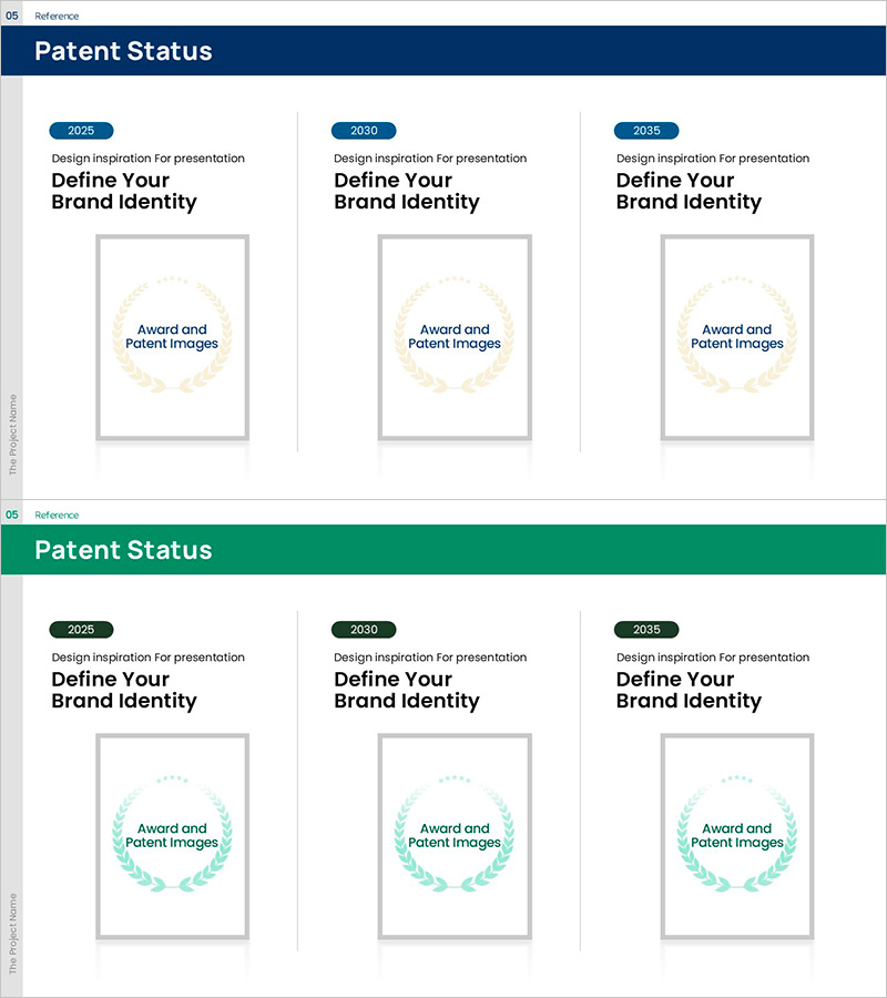 최고의 디자인 슬라이드 템플릿 – 심플하고 세련된 구성