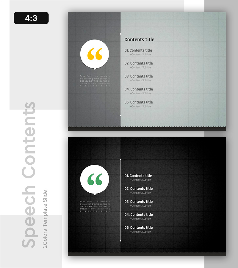 목차 슬라이드 – 내용 구성 체계 명확화