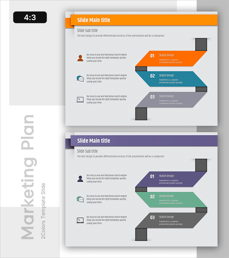 다양한 서비스 시각화 슬라이드 – 창의력과 실용성