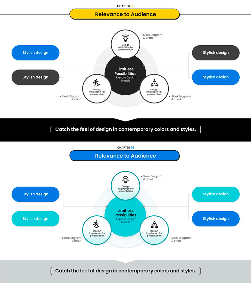 Presentation Slide with Stylish Design