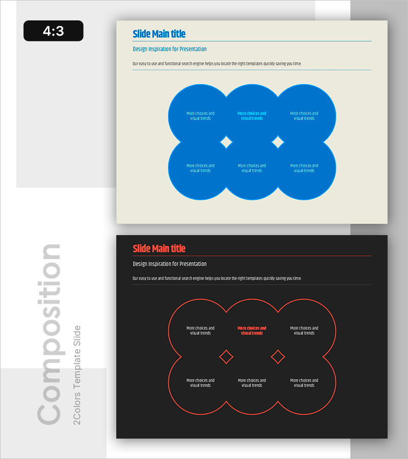 Infographic Slide Emphasizing Visual Trends