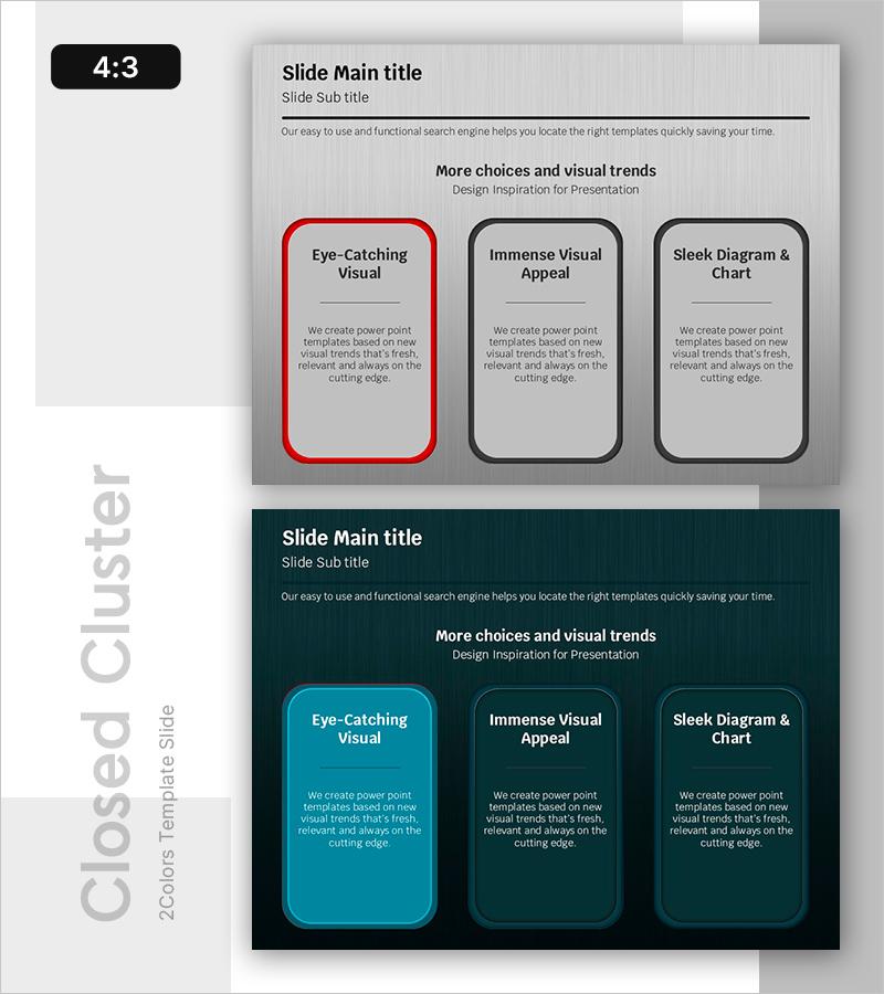 성공을 위한 세 가지 핵심 슬라이드