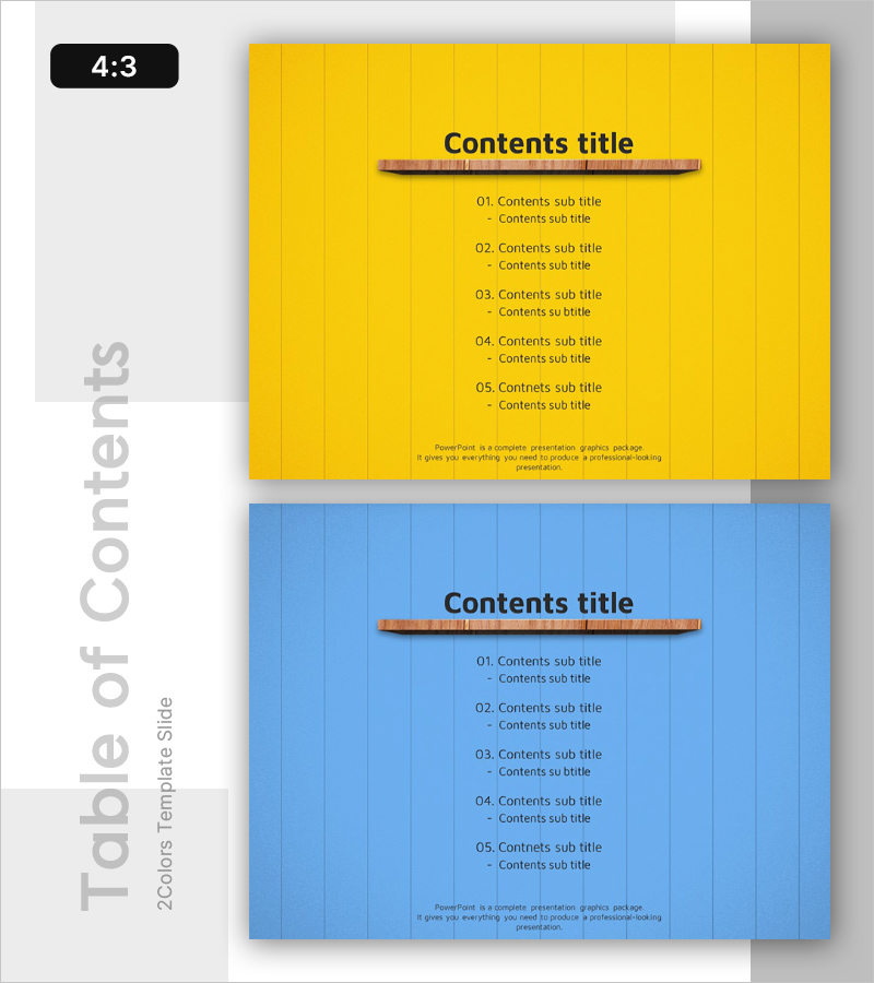 유익한 수업을 위한 템플릿 목차