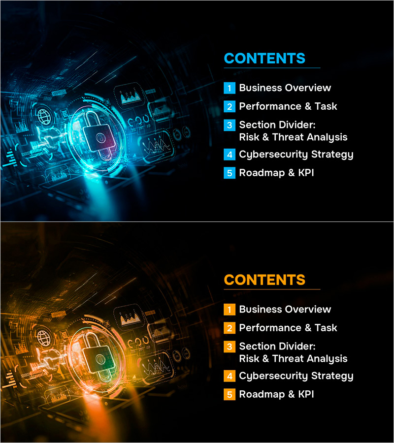 기업 보안 전략 제안서 목차 – 정보 보호와 전략적 기획