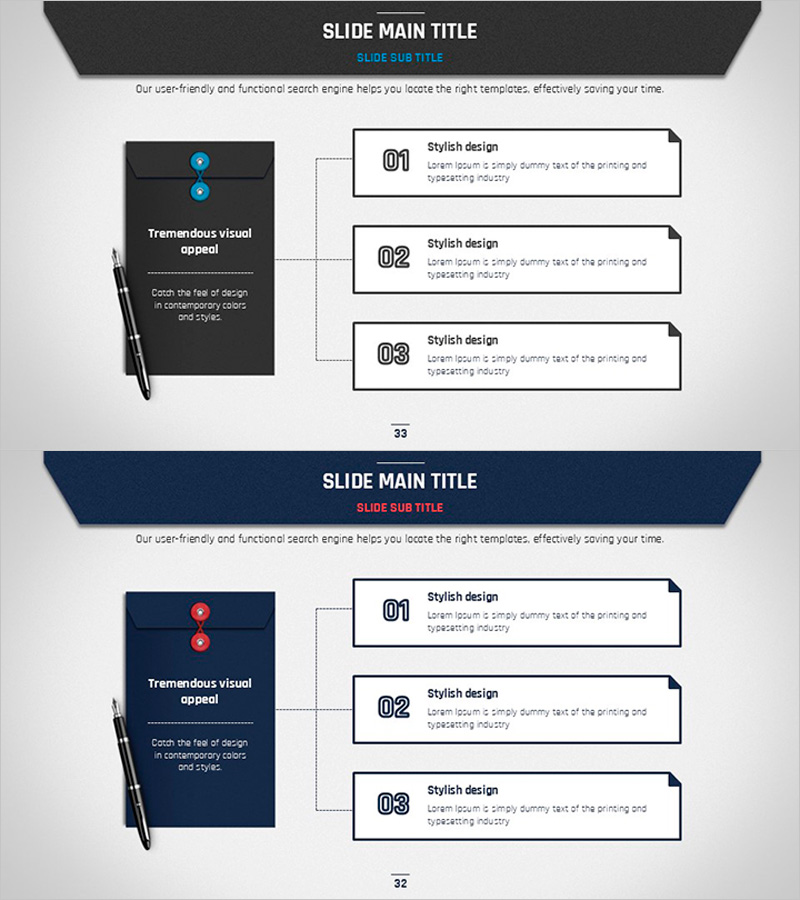 비즈니스 플랜 템플릿 순서 다이어그램 – 효율적인 운영을 위한 슬라이드
