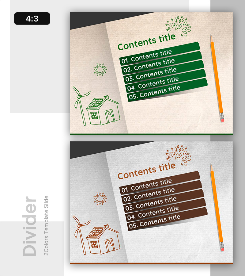 재생 가능 에너지 일러스트 목차 – 지속 가능한 미래