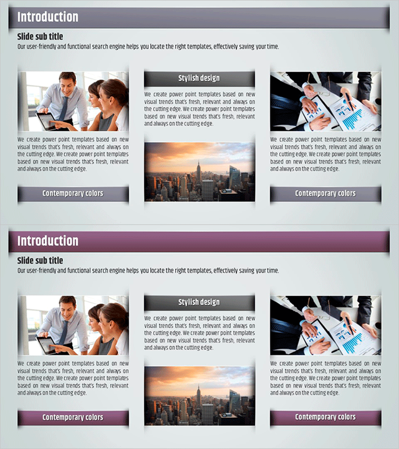 비즈니스 아이디어 도출을 위한 템플릿 – 미니멀한 디자인