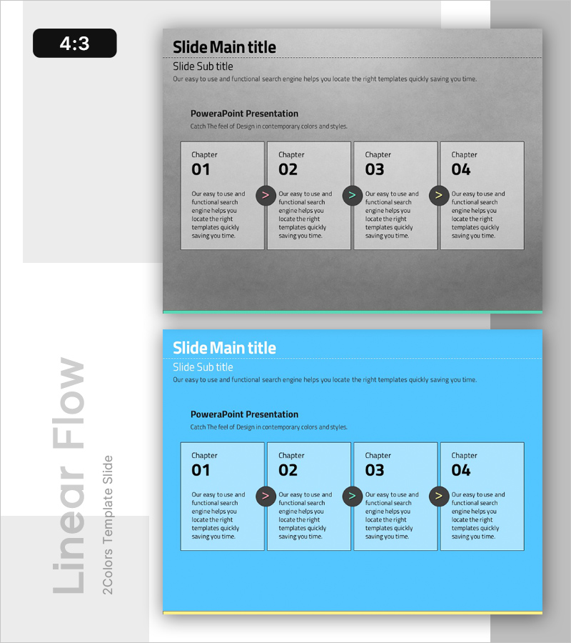 4단계 다이어그램 박스 – 사업 추진 방향
