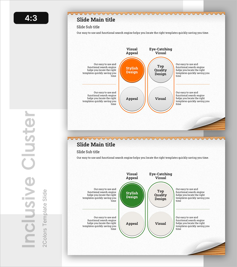 두 개의 내포 다이어그램 – 제품 소개 및 구성