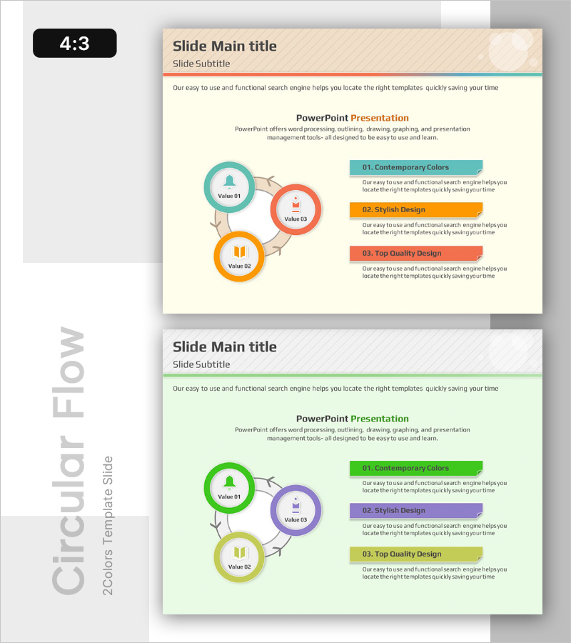 교육 시스템 순환 구조 다이어그램 – 효율적인 운영계획을 위한 디자인