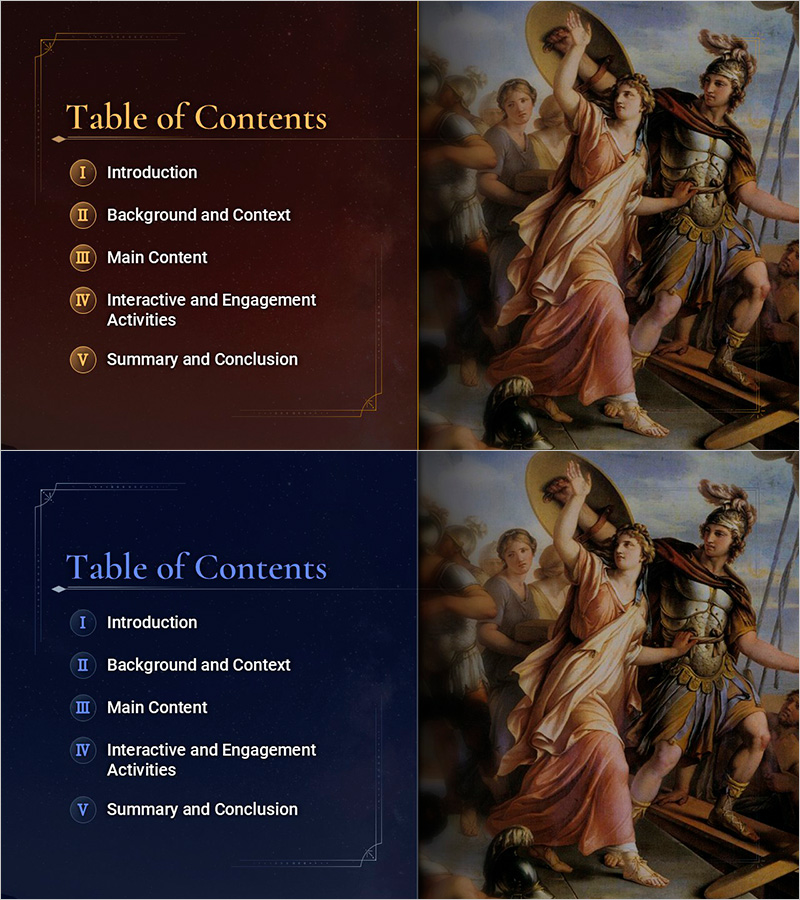 역사 교육 템플릿 목차 – 체계적이고 매력적인 구성