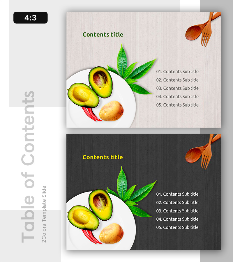건강한 식사 접시 템플릿 목차 – 균형 잡힌 컨텐츠 개요