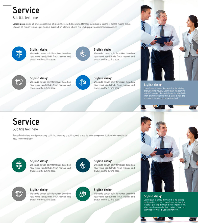 구조 템플릿 서비스 – 명확한 비즈니스 소개